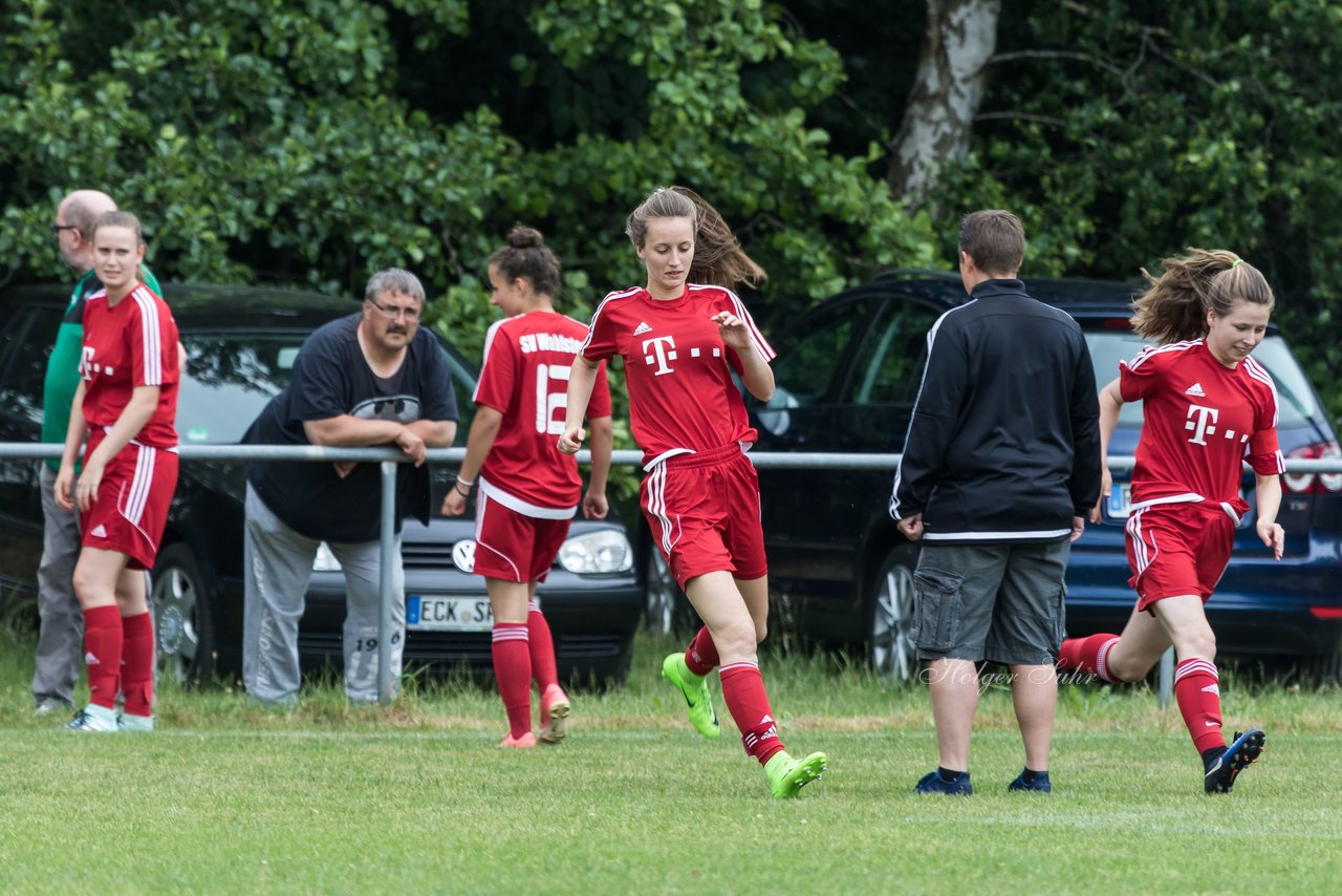 Bild 257 - Aufstiegsspiel SG Borgstedt/Brekendorf - SV Wahlstedt : Ergebnis: 1:4